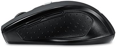 Wireless Mouse EagleTec for Computer, Notebook, PC, Laptop and Mac, Cordless Computer Mouse with Mini USB 2.4GHz Receiver, Small Portable Ergonomic Mouse MR5M2509 Black