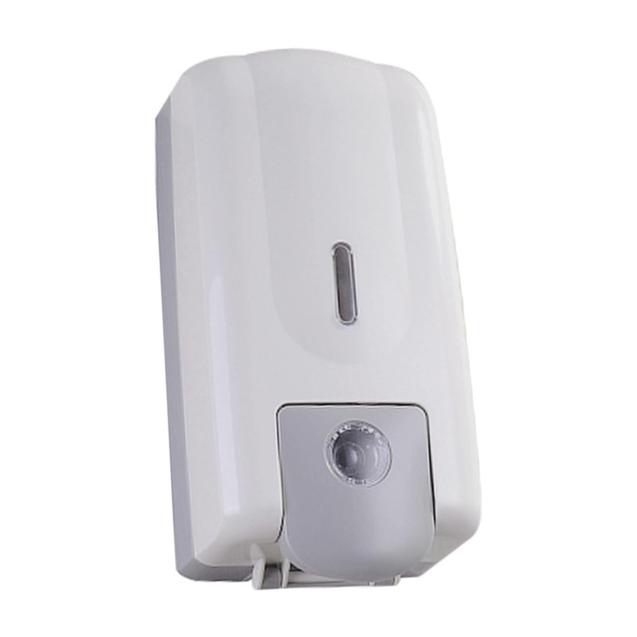 WOONEKY Contenitore Sapone Liquido da Parete Dispenser Sapone Manuale Vuoto Ricaricabile Distributore per Shampoo Balsamo Bagno Casa Hotel