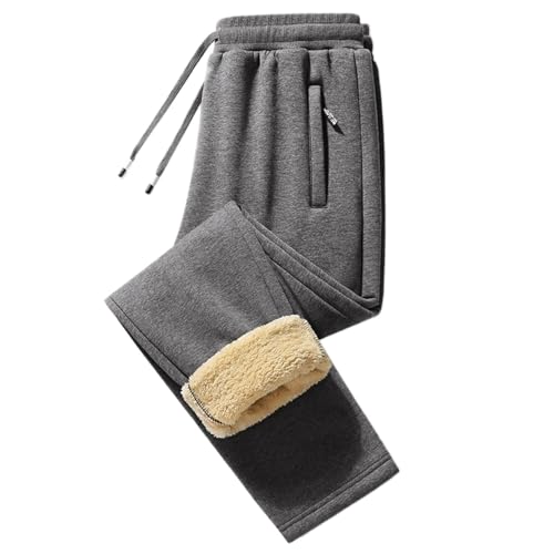 Pantalon décontracté homme coton épais ample confortable toutes saisons casual