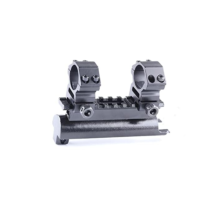 Buy UVPEESE SKS SeeThru Scope Mount Black Steel Tactical 1" Rings