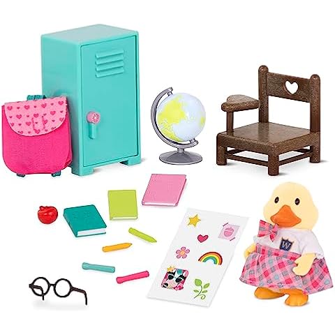 Li'l Woodzeez School Set with Accessories Cover