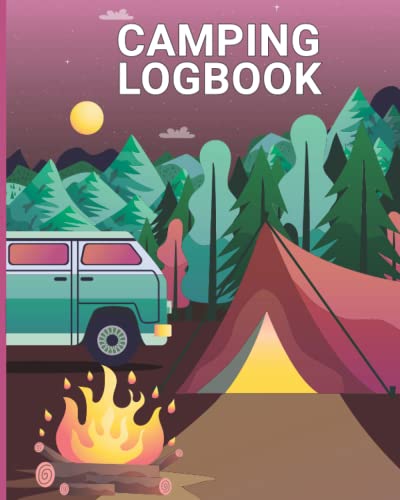 Camping Journal Logbook: Forest camp adventure travel logbook For Family Record Your Adventures camping accessories clearance camping outdoor rugs for outside your RV Christmas Gift image 2
