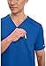 Cherokee Men's V-Neck Scrub Top with Mesh Yoke and Side Panels for Extra Breathability WW603, M, Royal