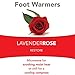 Bed Buddy, Foot Warmers with Aromatherapy Heated Slippers Feet Warmers for Women Microwavable Slippers for Women Scented, Lavender and Rose (Pack of 1), 1 Pair (Pack of 1)