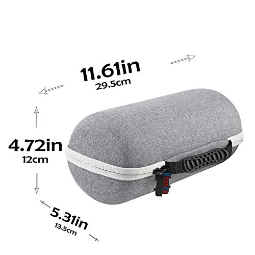 Image of Khanka Hard Travel Case Replacement for Bose Portable Home Bluetooth Portable Speaker (Silver Gray)