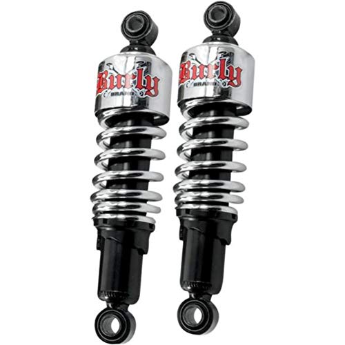 Black Friday - 50% OFF Burly Brand Chrome Rear Slammer Shocks B28-1200