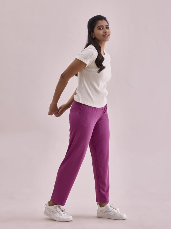 Image of GO Colors Women Rib Pant