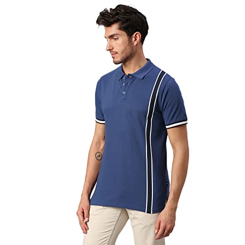 Image of Dennis Lingo Men's Slim Fit Burgundy Polo T-Shirt