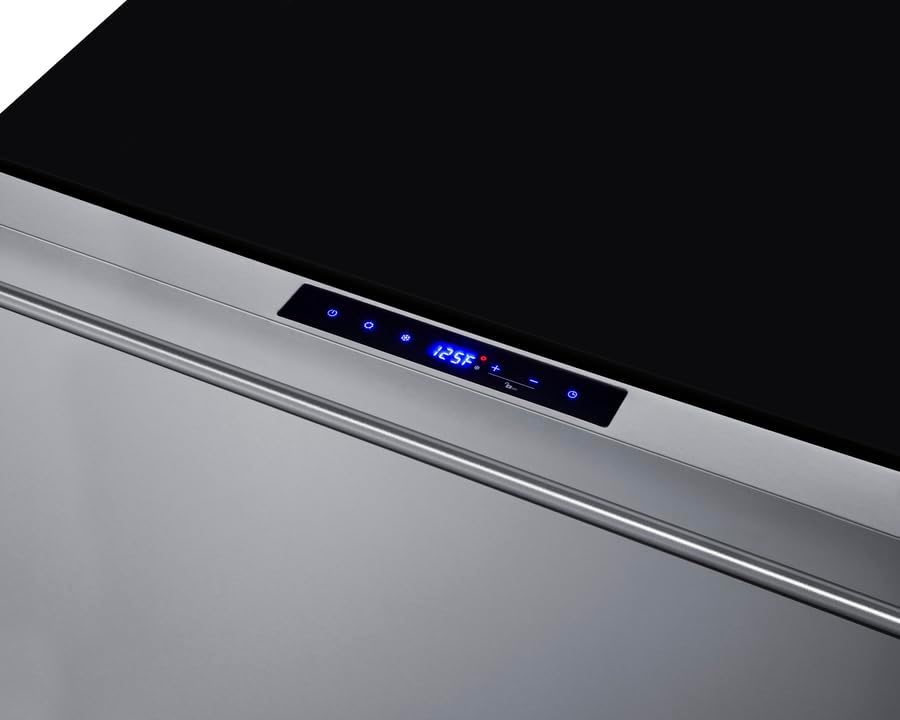 Summit Appliance SPHC30 30-Inch Wide Convertible Drawer Refrigerator/Warming Cabinet - Panel-Ready Drawer Front (Panel Ready Not Included); Commercially Approved; Weatherproof; CARB Compliant