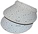 Cushees Sparkle Coil Back Sun Visor (621) (Beige)