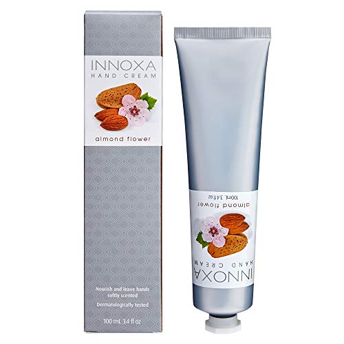Innoxa Hand Cream Almond Flower Lightly-Scented Moisturising Paraben-Free Skin Lotion 100ml