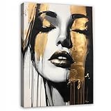 WallArena - Impression sur toile - Mme - 70x100 cm - Tableau decoration...