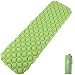 MOON LENCE Sleeping Pad for Camping Backpacking Ultralight Compact Air Pad Inflatable Lightweight Sleeping Mat Portable Outdoor Hiking Mattress(Green1)