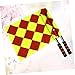 MOTHNUR 2pcs Referee Patrol Flags for Soccer Lightweight Design Comfortable Grip for Sports Training and Competitions