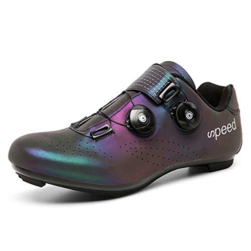 Cycling Shoes Mens Dial Road Bike SPD/SPD-SL Indoor Cycling Exercise Compatible Double Ratchet MTB Cleat Biking Breathable Stable Comfortable Shoe Riding Sneaker Cycling Shoes Mens Dial Road Bike SPD/SPD-SL Indoor Cycling Exercise Compatible Double Ratchet MTB Cleat Biking Breathable Stable Comfortable Shoe Riding Sneaker