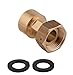 Produktbild 3/4" BSP FEMALE x Female WATER METER BRASS CONNECTOR TAIL , UNION,