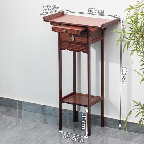 Table d'autel de méditation en bambou, cadeau bien-être unique