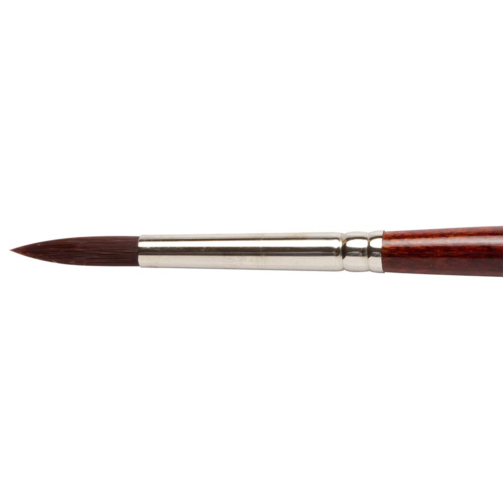 Pro Arte : Acrylix Round Synthetic Acrylic / Oil Brush Series 202 Short handled Size 8