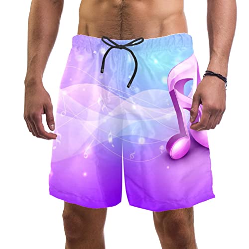 Short de plage pour hommes JDEZ maillot de bain musique résistant