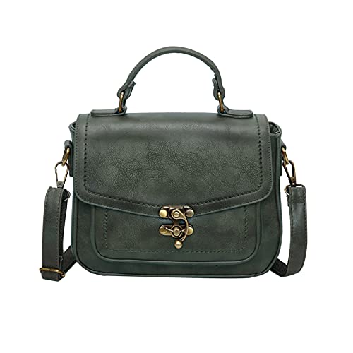 PORRASSO Crossbody Bag Women Shoulder Bag Vintage Saddle Handbags Satchel