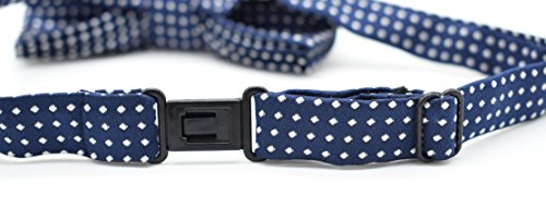 Carahere® Handmade Little Boy's Bow Ties M012 Navy Blue #TOP5
