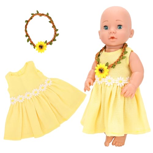 Miunana Kleidung Bekleidung Outfits für 14-17 Zoll Baby Puppen,...