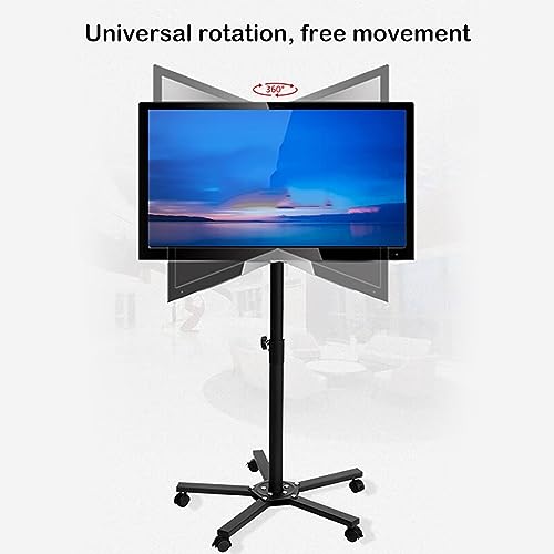 Soporte móvil para TV de 14 a 27 pulgadas, altura ajustable miniatura 3
