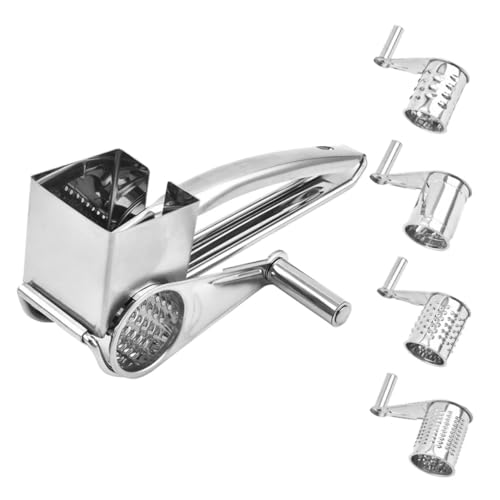 Rallador giratorio manual de acero inoxidable YARNOW miniatura 1