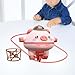 JunZheHub Balance Piglet Unicycle Toy for Kids - Interactive Learning and Fun, Pink