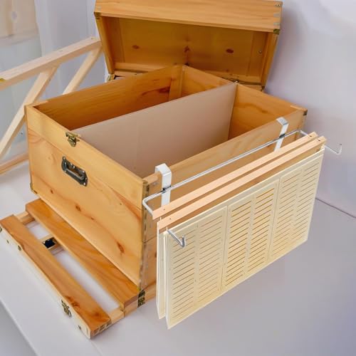 Support pour Ruche VALICLUD en Acier Inox - Support de Cadres Gain de Place Incassable