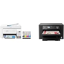 Epson EcoTank ET-4800 Wireless All-in-One Cartridge-Free Supertank Printer with Scanner & Workforce Pro WF-7310 Wireless Wide-Format Printer with Print up to 13" x 19"