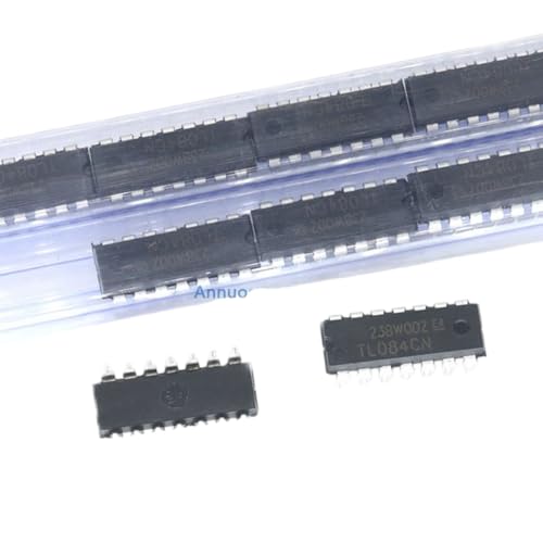 100PCS New for and Original TL084 DIP-14 Quad JFET-Input Op Amp TL084CN New for Arrival 2025 High for Quality