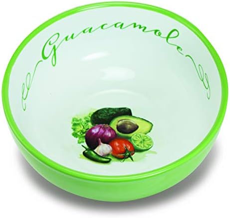 Abbey Gift 57902 Gift Guacamole Bowl, 6"/3", Multicolor