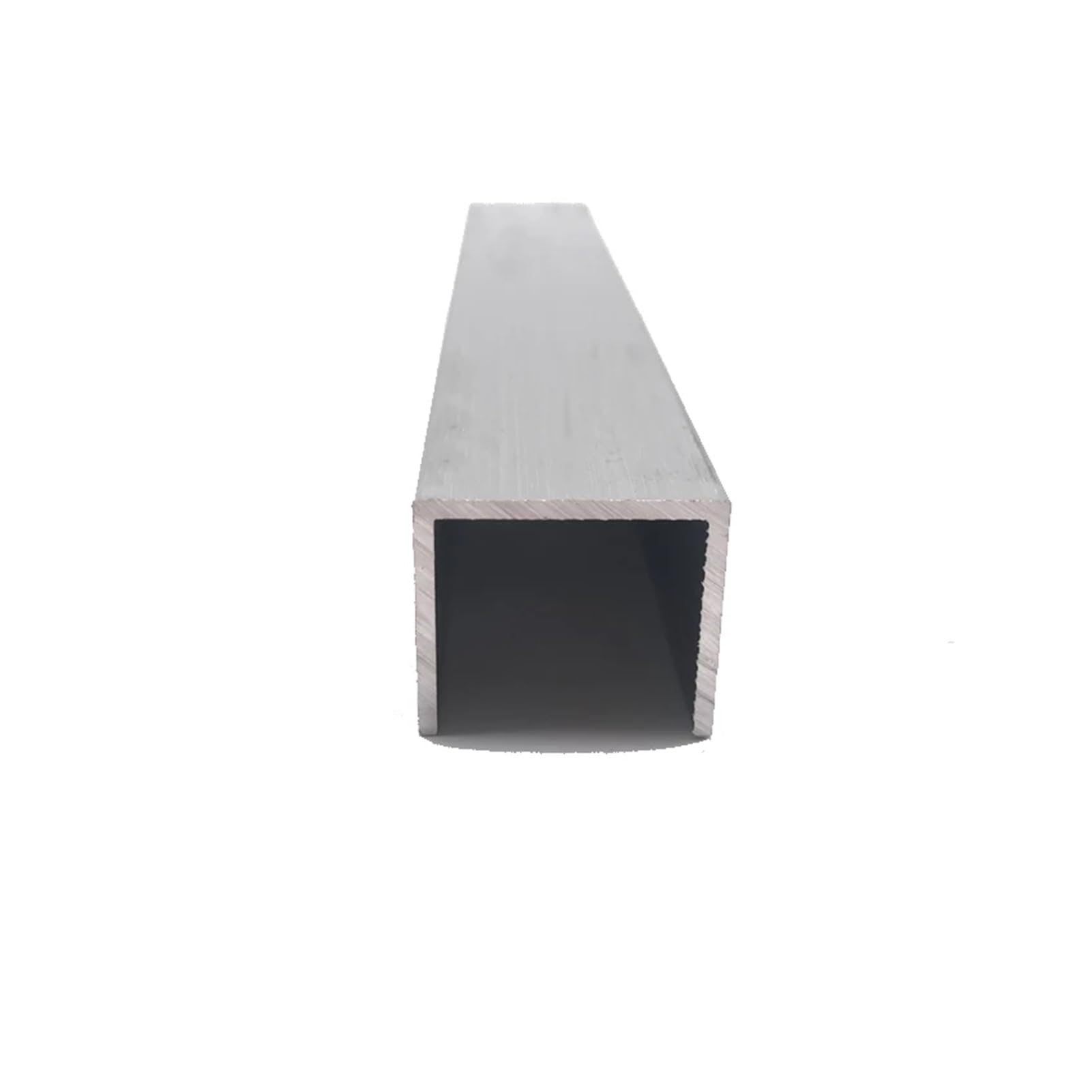 Tube en aluminium Profilé en U en aluminium, largeur extérieure 23 mm, longueur 50 cm, bande de bordure recouverte de verre en alliage d'aluminium(23mm x 20mm x 1.5mm,Custom length)