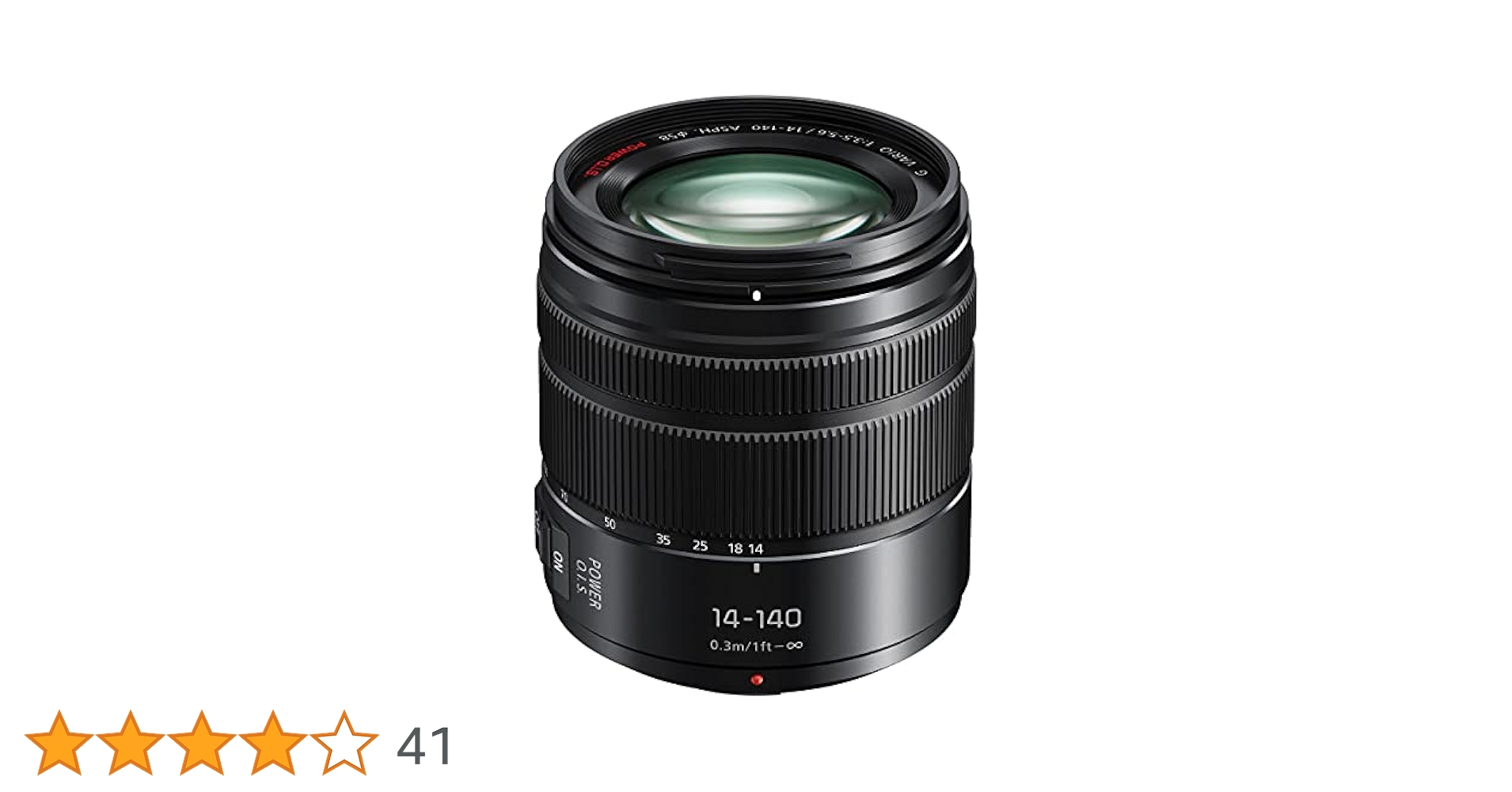 【中古】LUMIX G VARIO 14-140mm ズームレンズ LUMIX G VARIO 14-140mm/F3.5-5.6 ASPH./POWER O.I.S. H-FS14140