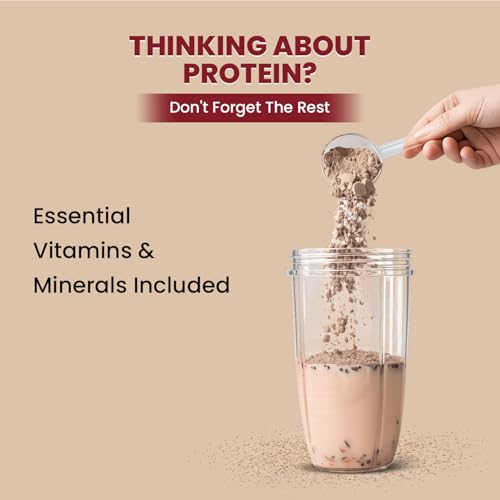 Image of Fitspire Fit Super Pro Whey Protein Powder with Shaker Combo, Double Rich Chocolate | Whey Isolate & Concentrate Blend | 36g Protein per 100g | Enzymes, Probiotics & Prebiotics | Supports Muscle Growth & Recovery | No Added Sugar