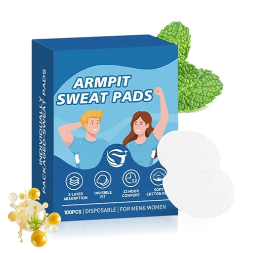 Anti-sudor Axilas parches absorbentes para camisas ideales en oficina y viajes de negocios