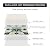 HOMETITUTE 10PCS 12x12 Inch Green Diamond Geometric Peel and Stick Floor Tiles Removable Self Adhesive Vinyl Flooring Stickers for Entryway Kitchen Porch Home Decor
