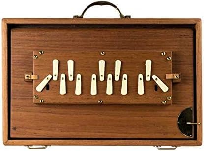 Shruti Box Strumento Musicale, M2 Low G Shruti Box con Borsa per il Trasporto