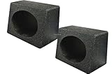 Q Power QBTW6X9 6 x 9' Car Speaker Enclosure w/ Rhino Coating