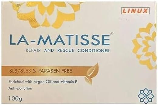 LINUX LA-MATISSE All Unscented Repair &amp; Rescue Conditioner (100gm) , 100 gram