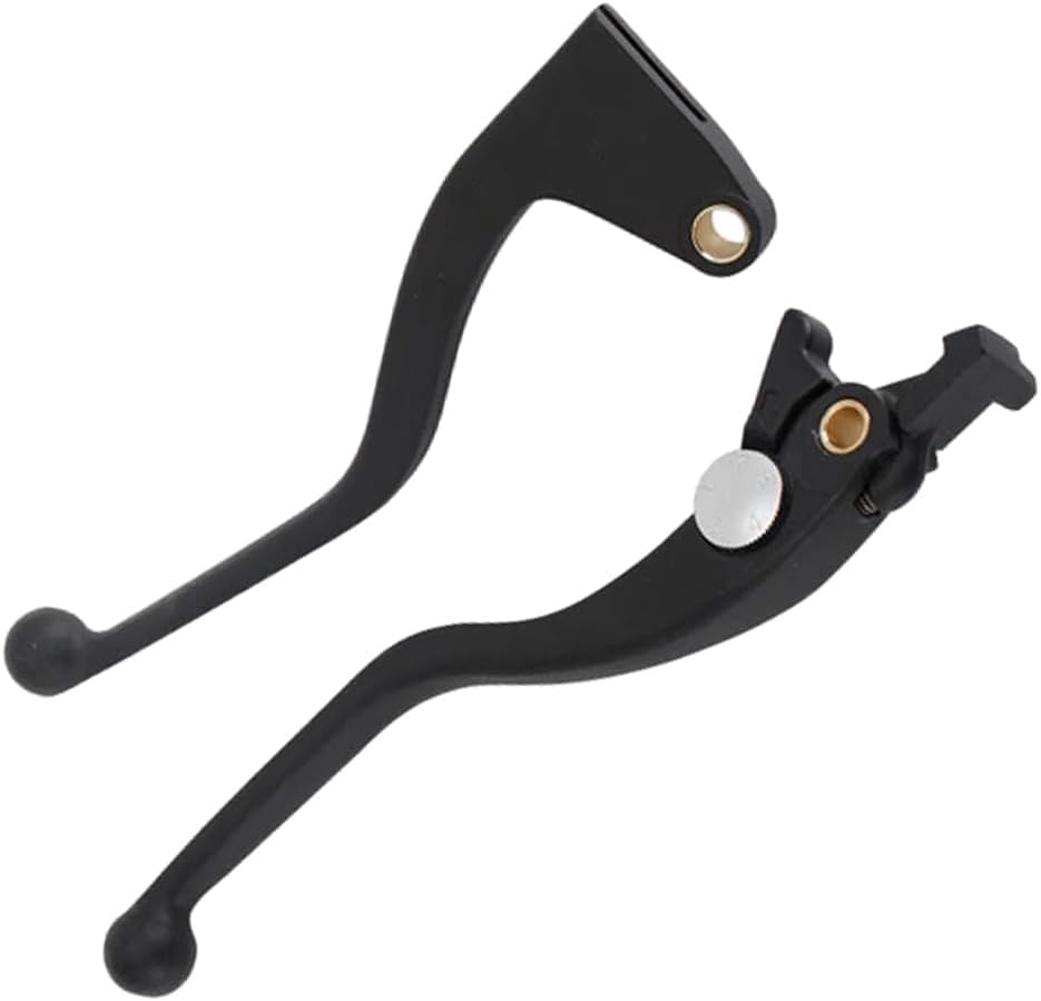 Riloer Brake and Clutch Lever Set, Motorcycle Parts, Motorcycle Clutch and Brake Levers, Compatible with Triumph Trident 660 2021-2023, Black 2PCS