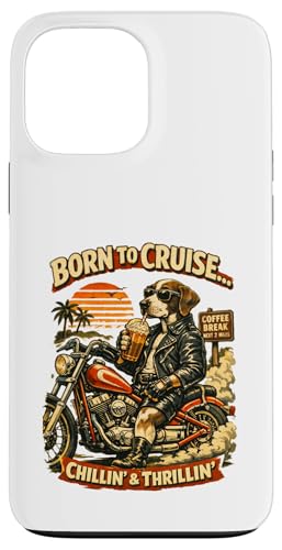 �A�C�X�R�[�q�[�����ރ|�C���^�[ �� & �o�C�N�ɏ�� DIGOR ���g�� �X�}�z�P�[�X iPhone 13 Pro Max �p