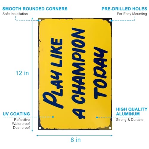 Save 50% on Vintage Metal Tin Sign Wall Decor with Code 2VEO22WZ - Image 6