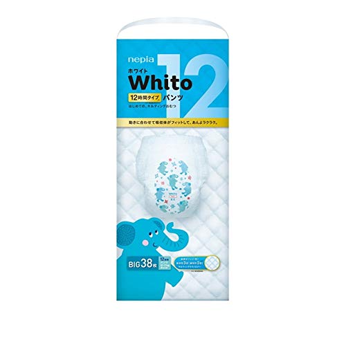 nepiaNepia (Pants Big size) Napier Whito 12 hours type (12~17Kg) 38 pcs separately