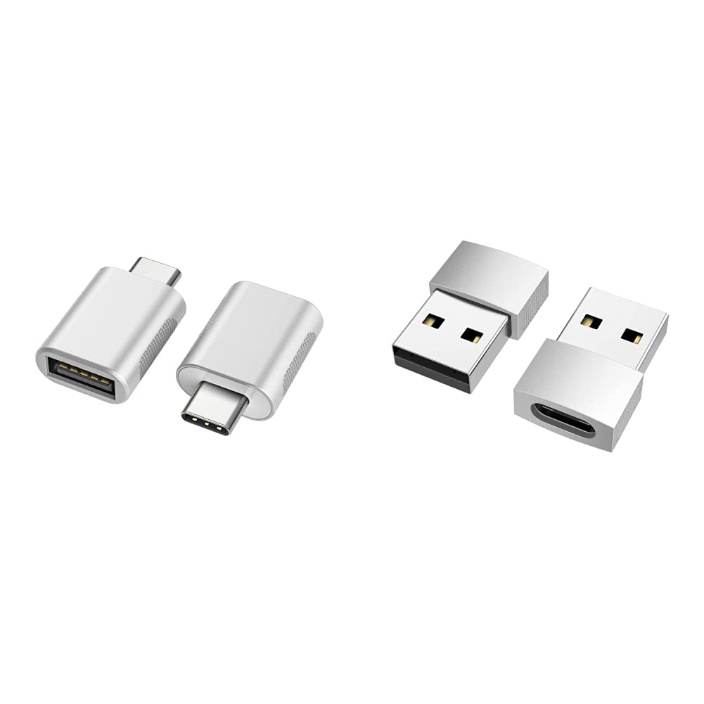 Buy nonda USB C to USB Adapter(2 Pack),USBC to USB 3.0 Adapter,USB TypeC to USB & USB C to USB