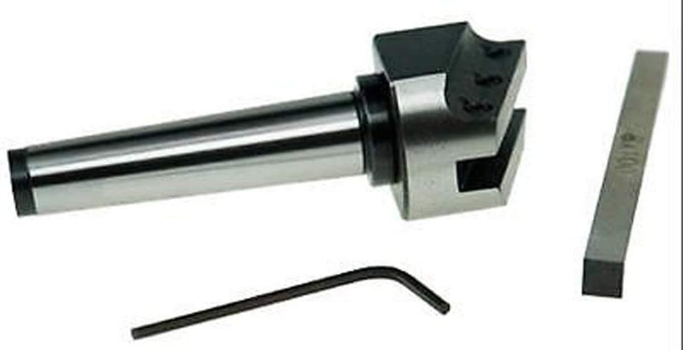 Fly Cutter MT2 Shank (M10 Drawbar thread) for Lathe & Milling Machine w/HSS Bit
