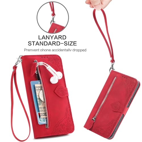 EasyShow Mobile Phone Case for Honor X6b Wallet Case, Honor X6b Wallet Magnetic Closure and Flip Stand Case - Image 2