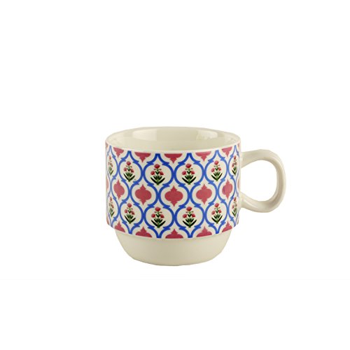 Image of Vibrance Set Of 4 Mugs With Stand