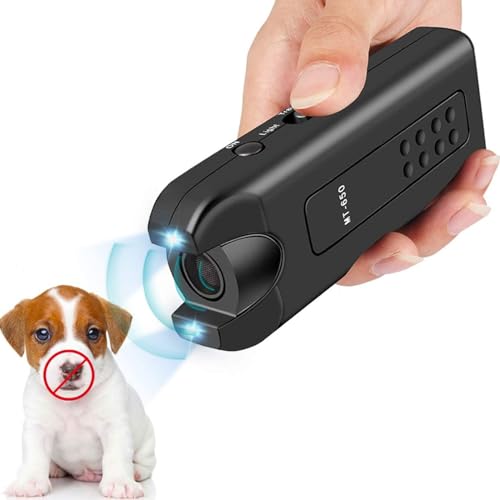 Riyune 3ERT Handheld Bark Control Luminous Ultrasonic Dog Repeller,2024 New Ultrasonic Dog Repeller,Anti Barking Devices Dog Bark Deterrent Device thumb #2